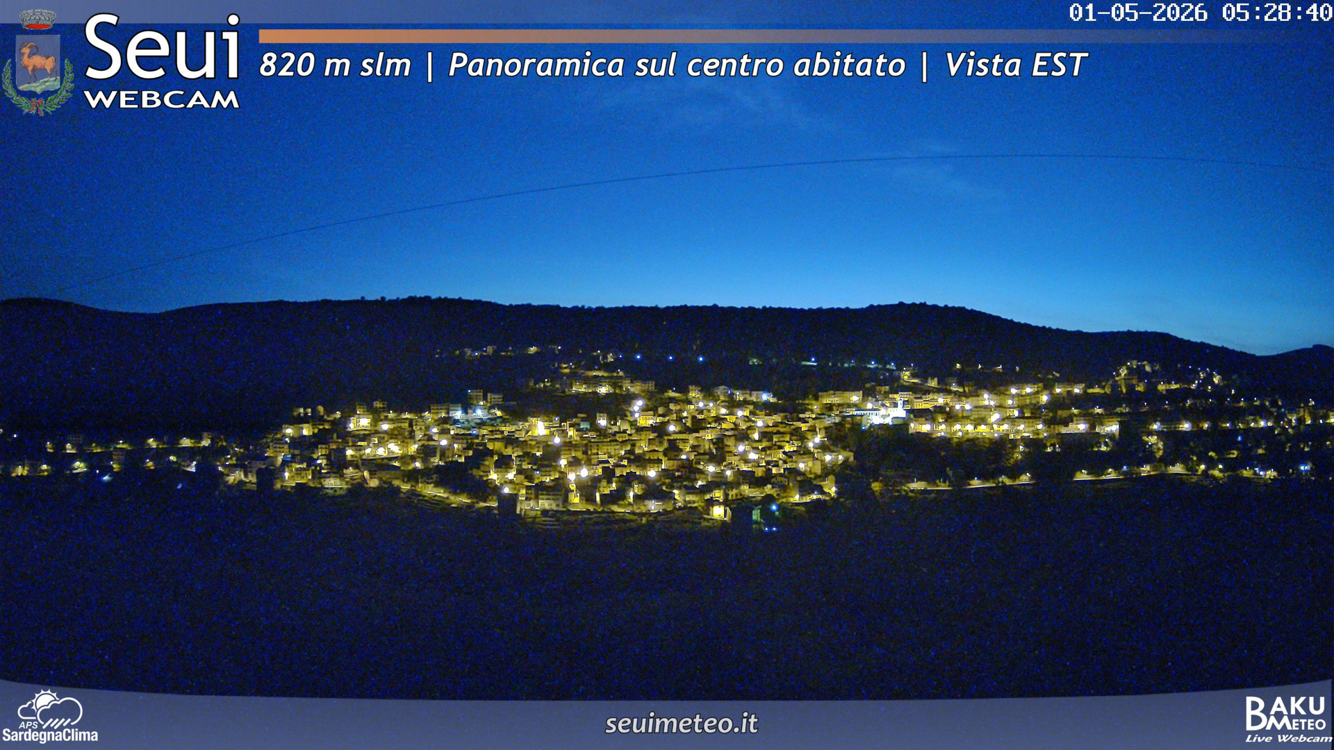 time-lapse frame, Seui Cuccaioni webcam