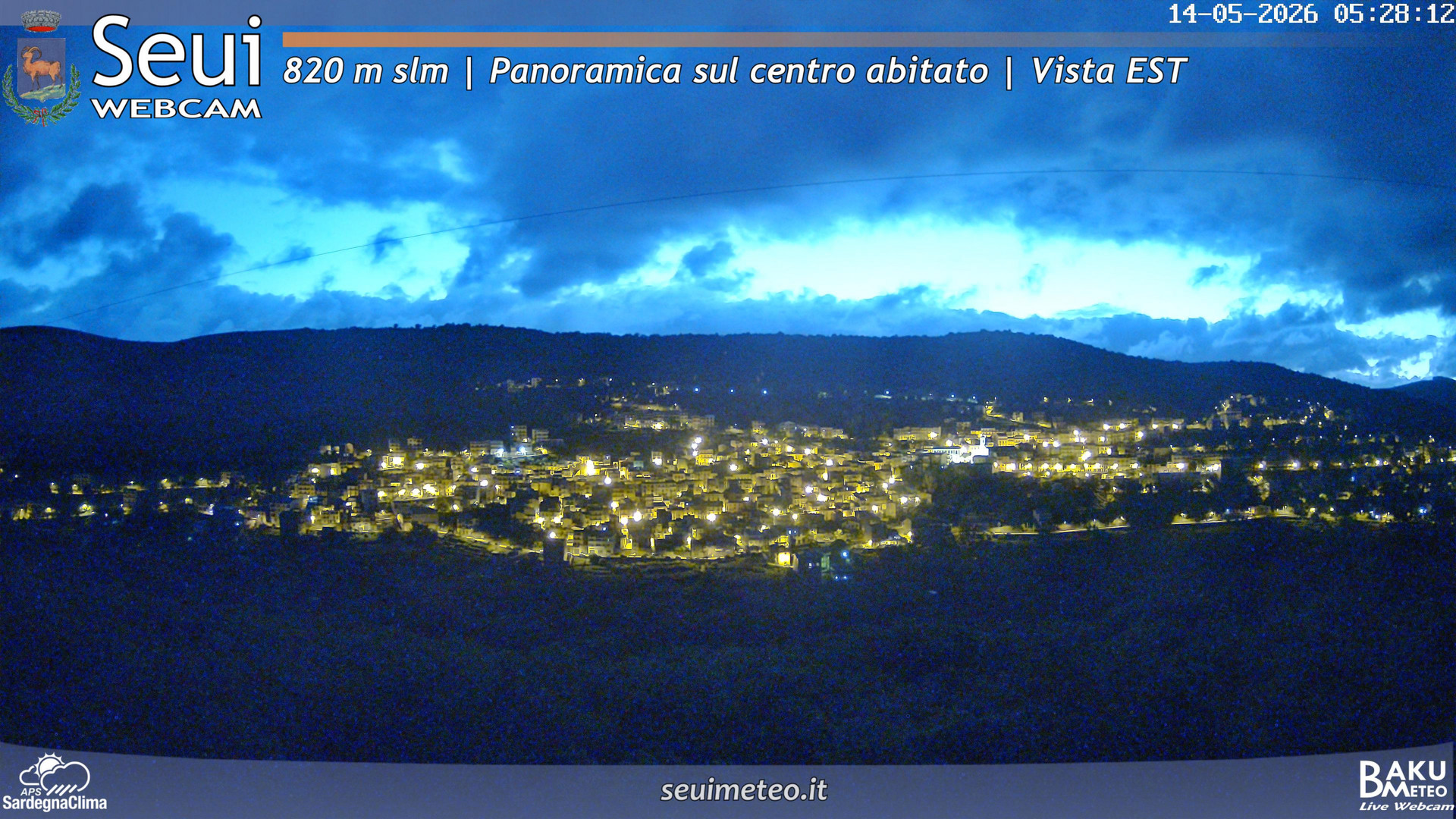 time-lapse frame, Seui Cuccaioni webcam
