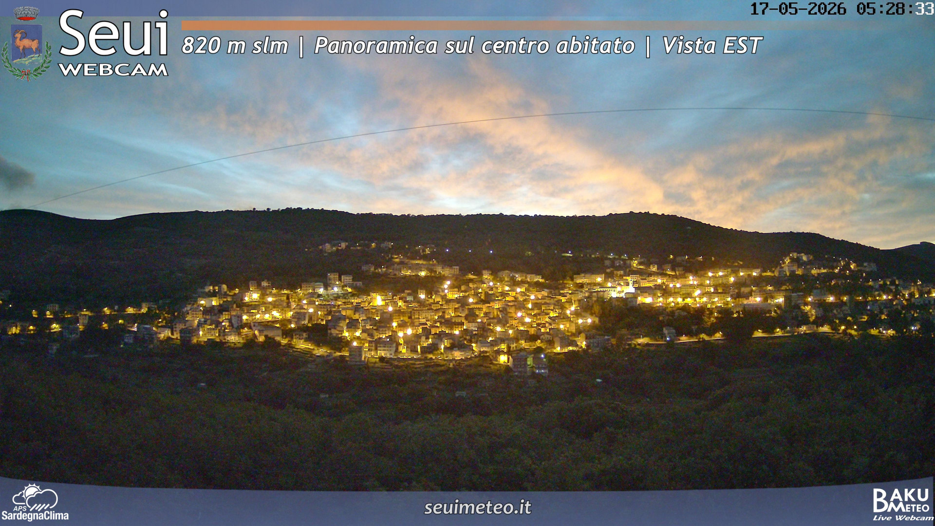 time-lapse frame, Seui Cuccaioni webcam