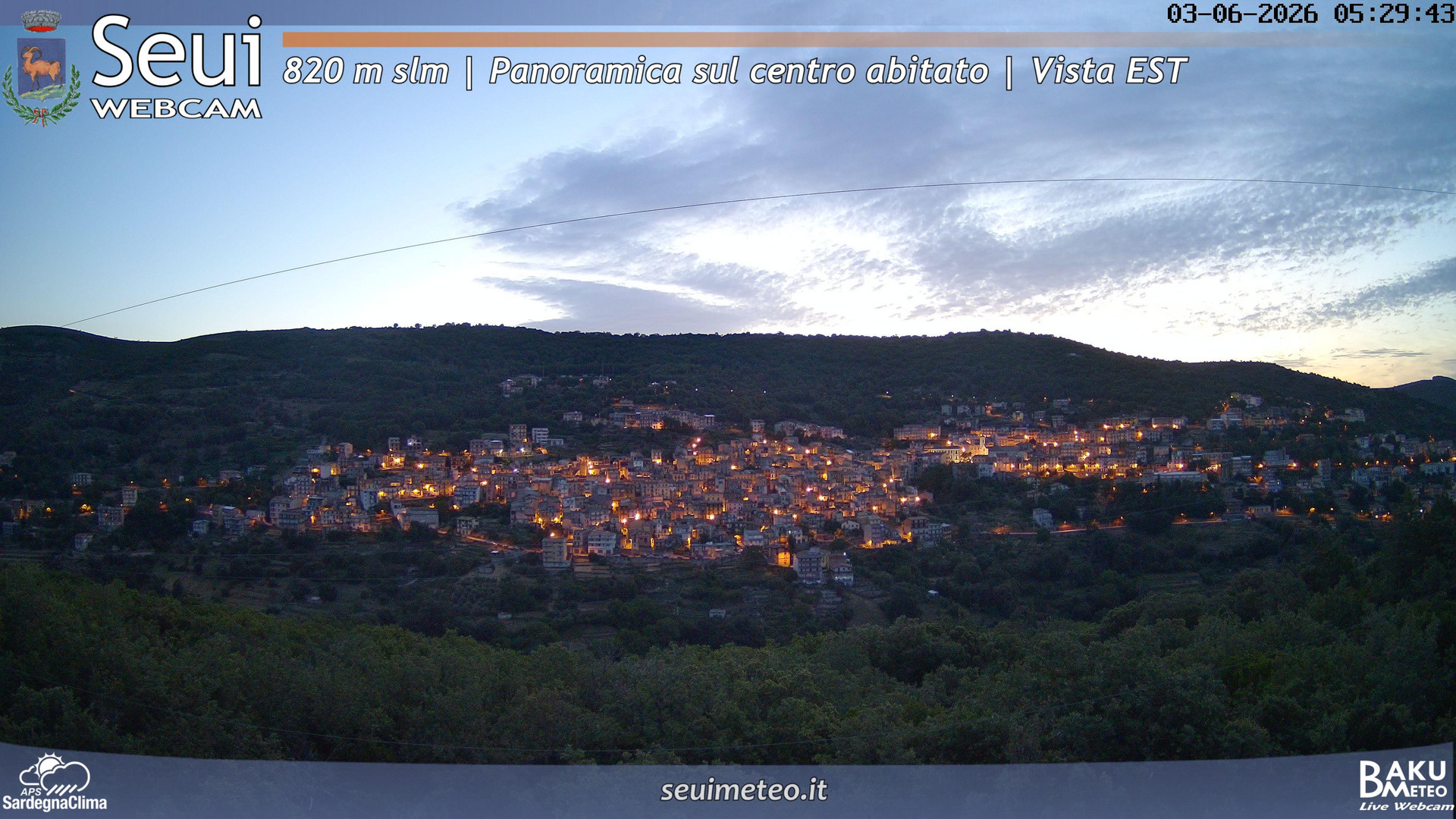 time-lapse frame, Seui Cuccaioni webcam