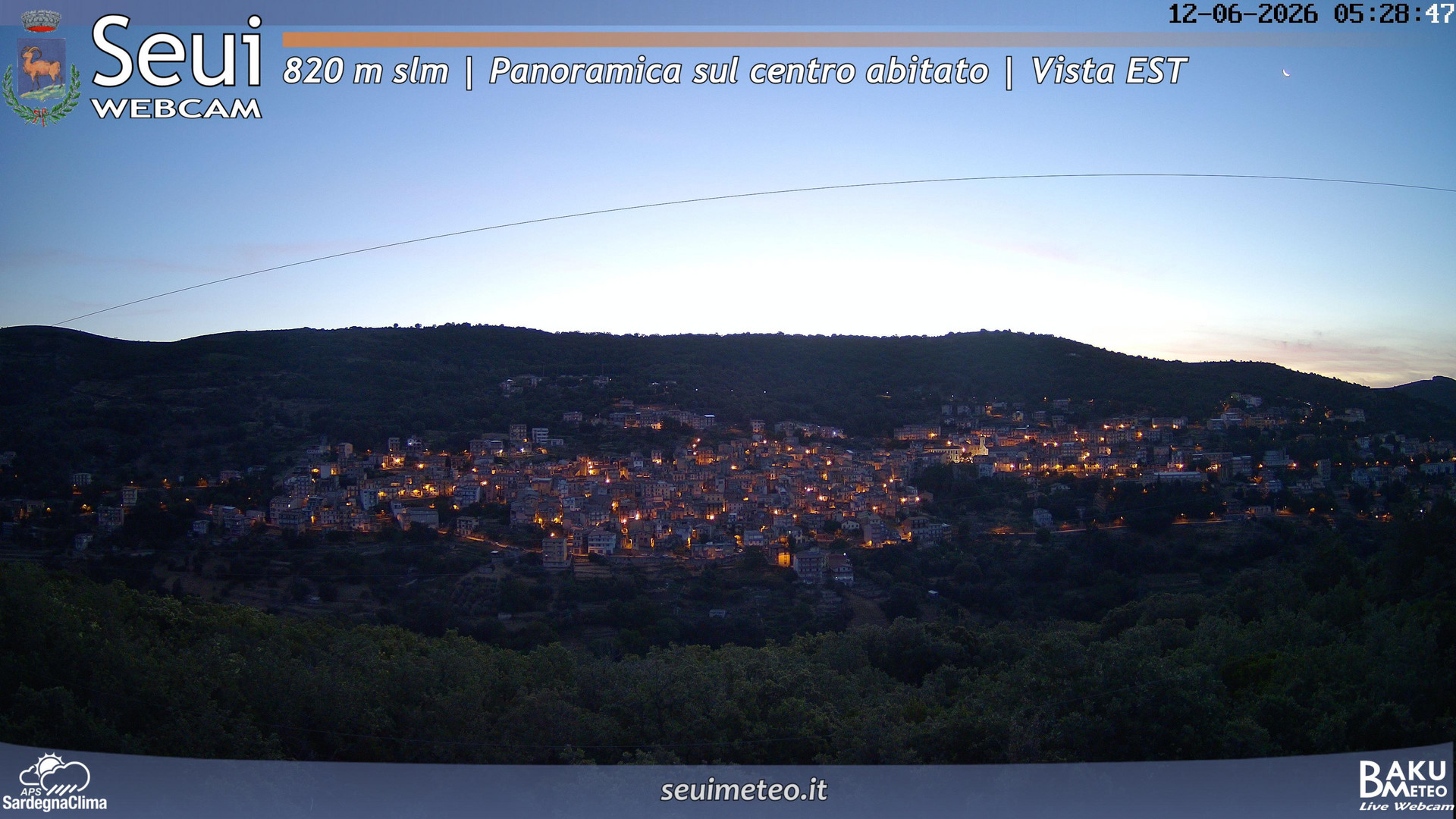 time-lapse frame, Seui Cuccaioni webcam