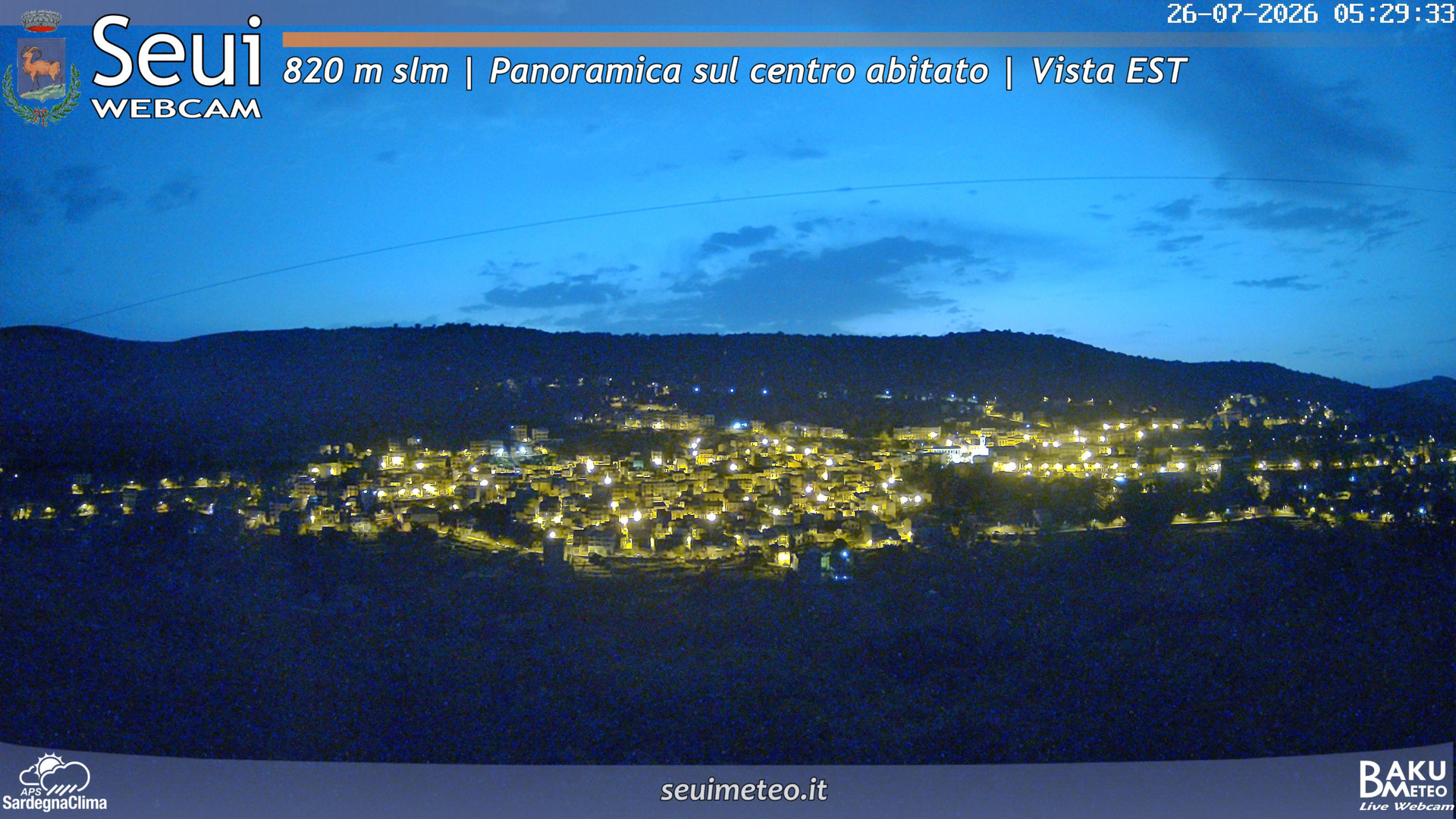 time-lapse frame, Seui Cuccaioni webcam