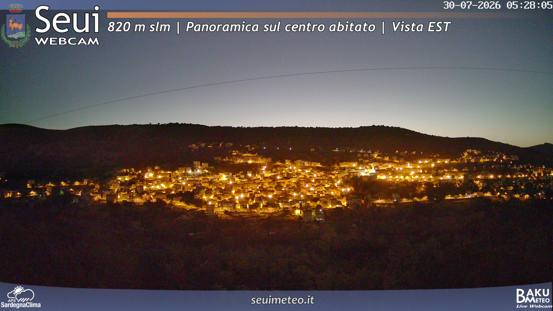 time-lapse frame, Seui Cuccaioni webcam