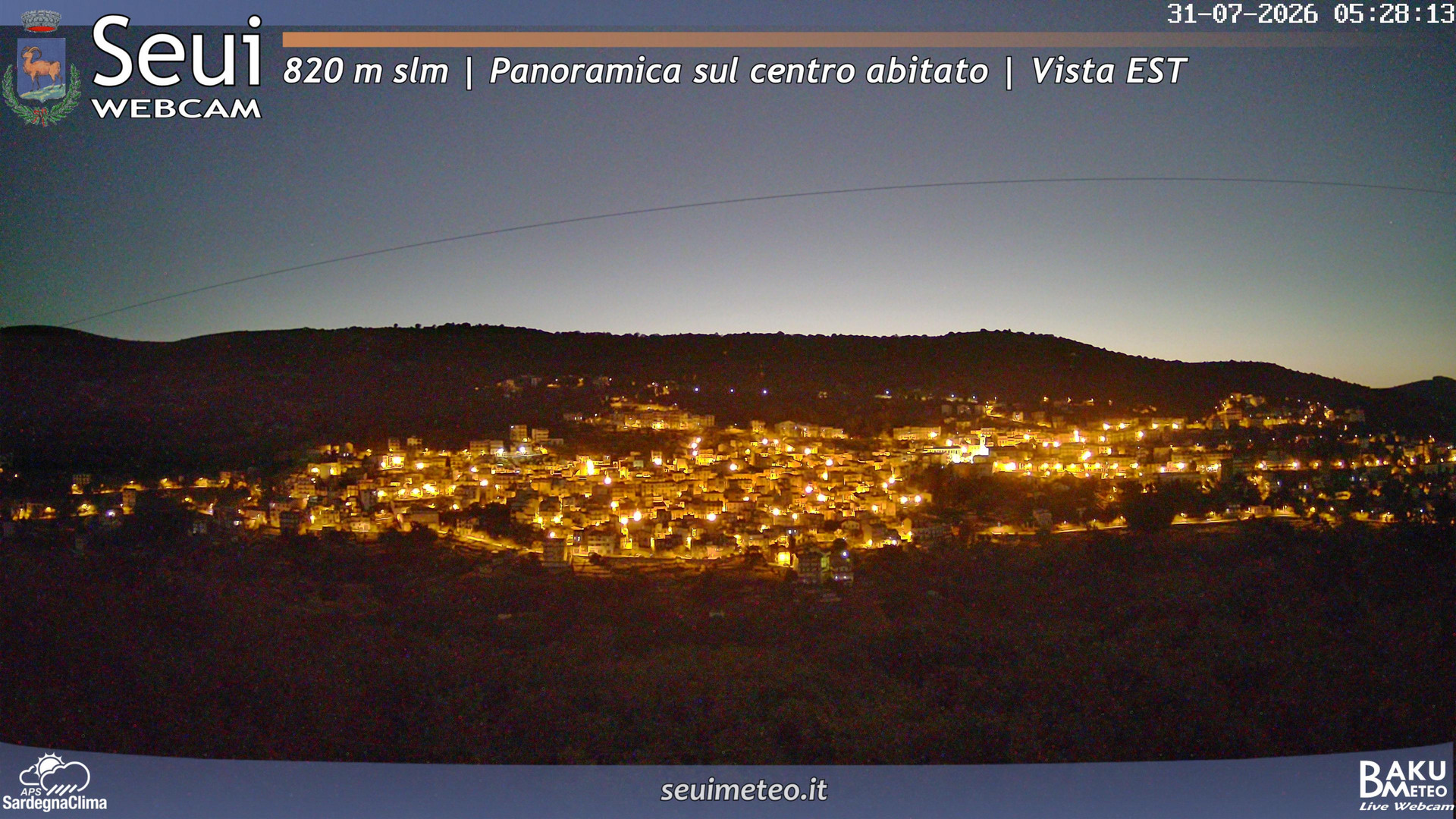 time-lapse frame, Seui Cuccaioni webcam