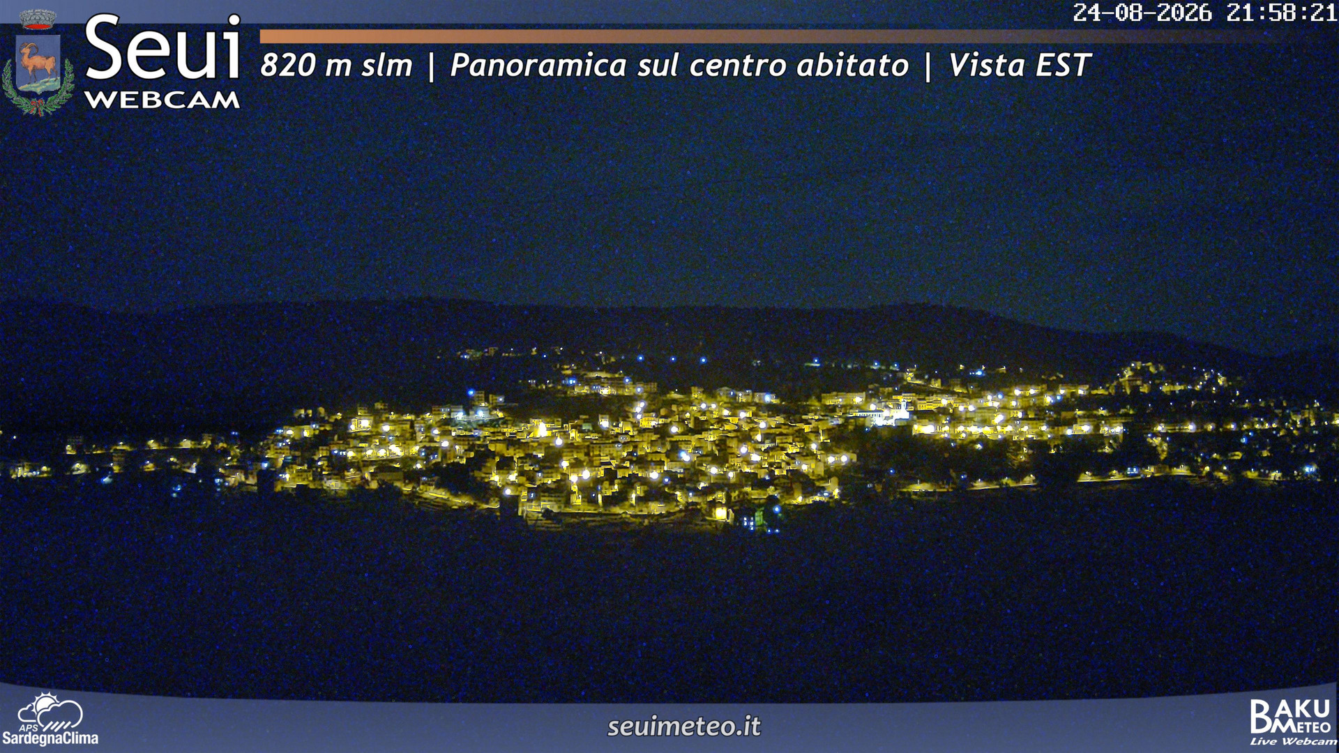 time-lapse frame, Seui Cuccaioni webcam