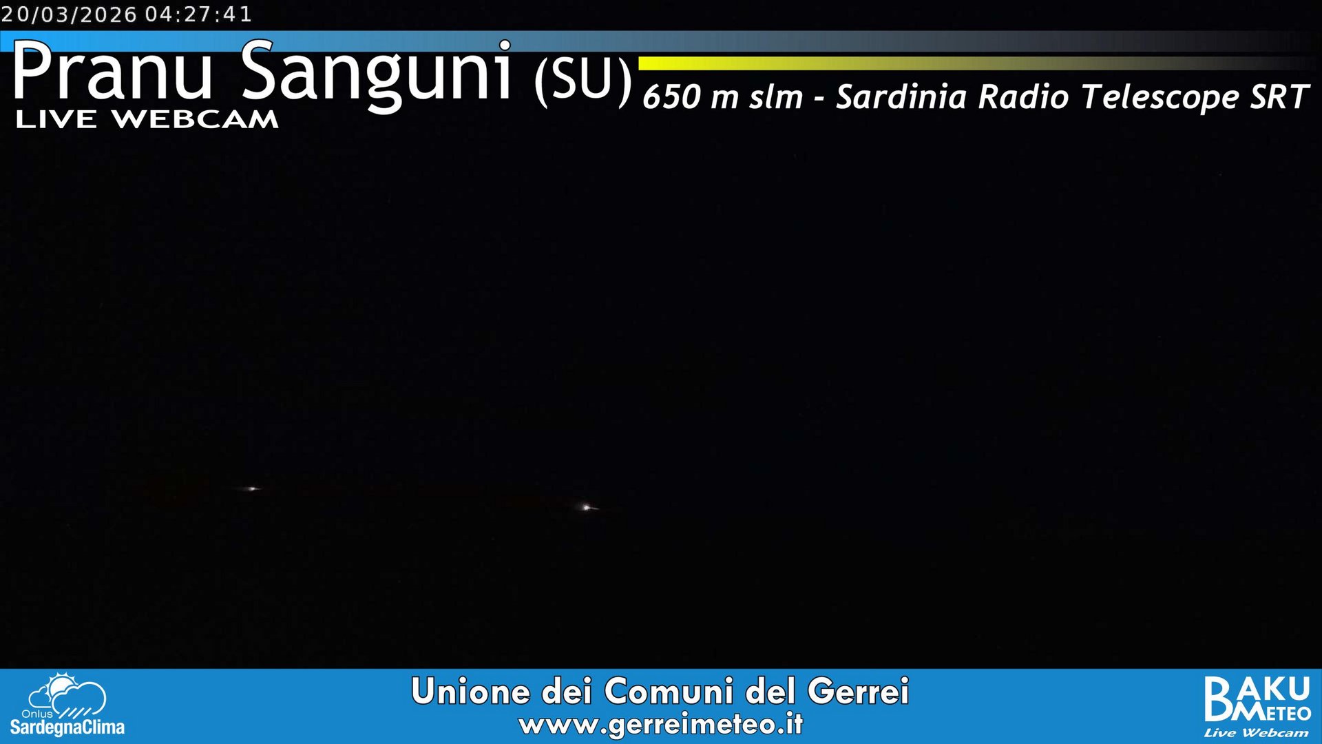 time-lapse frame, Pranu Sanguni SRT webcam