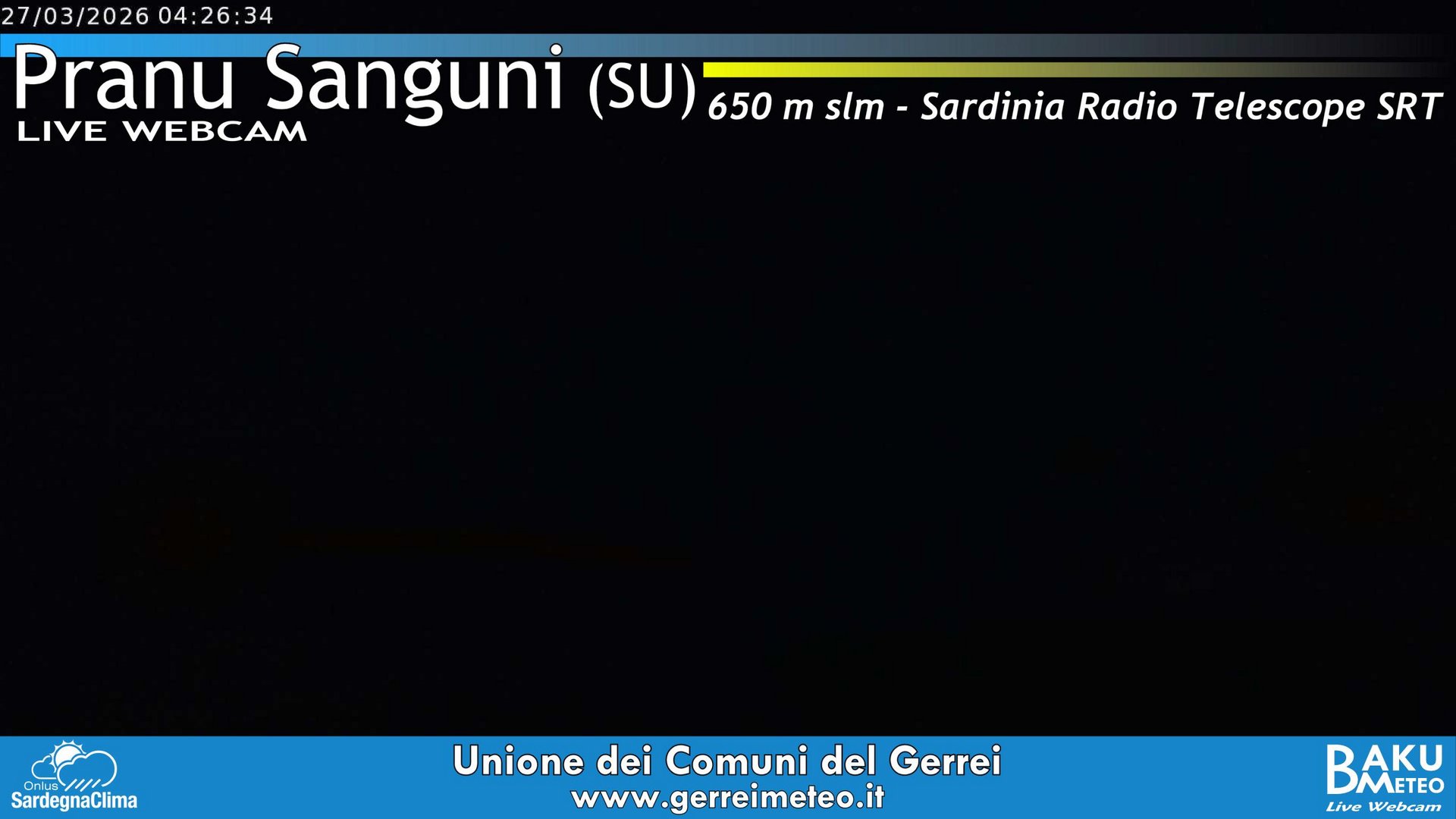 time-lapse frame, Pranu Sanguni SRT webcam