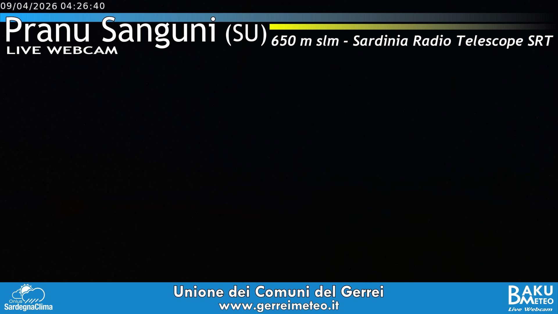 time-lapse frame, Pranu Sanguni SRT webcam