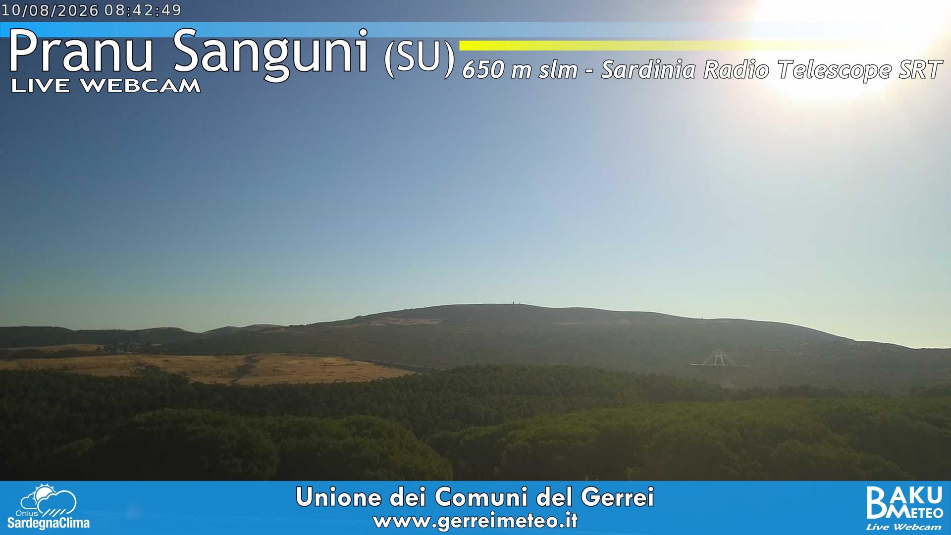 time-lapse frame, Pranu Sanguni SRT webcam