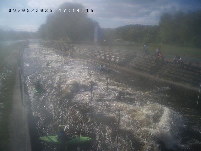 time-lapse frame, Troja - bottom webcam