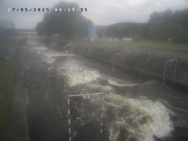 time-lapse frame, Troja - bottom webcam