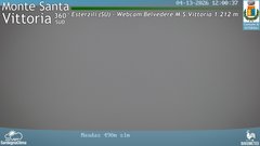 view from Monte Santa Vittoria Sud on 2026-04-13