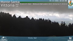 view from Monte Santa Vittoria Sud on 2026-05-13