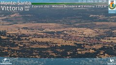 view from Monte Santa Vittoria Sud on 2026-07-10
