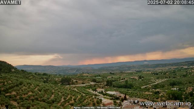 time-lapse frame, Torreta Alta webcam