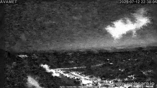 time-lapse frame, Torreta Alta webcam