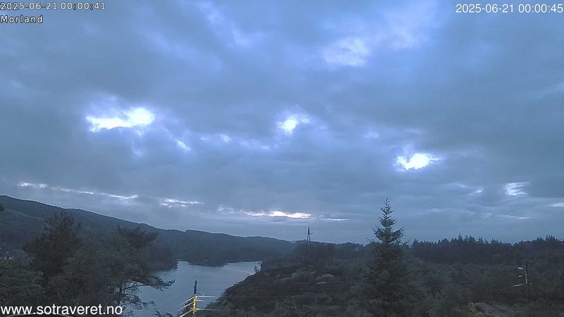 time-lapse frame, Sotra webcam