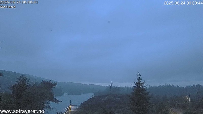 time-lapse frame, Sotra webcam