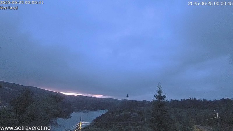 time-lapse frame, Sotra webcam