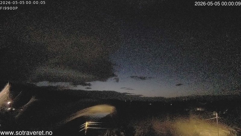 time-lapse frame, Sotra webcam