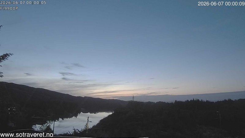 time-lapse frame, Sotra webcam