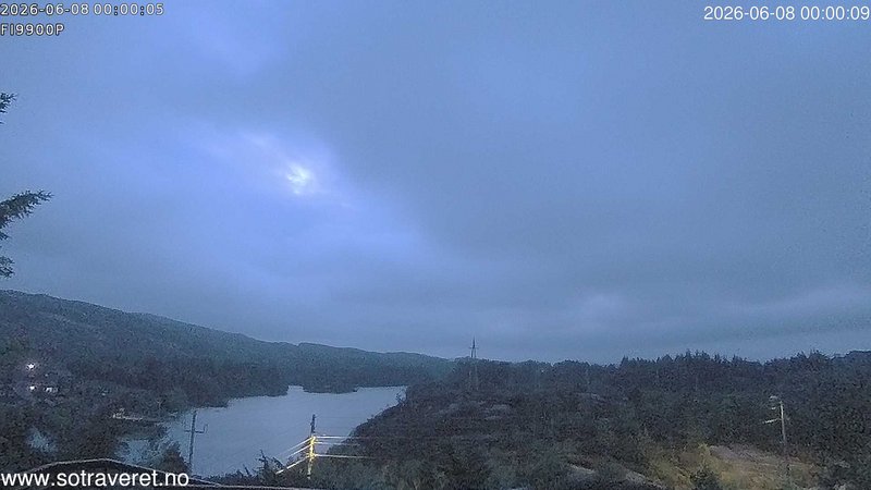 time-lapse frame, Sotra webcam