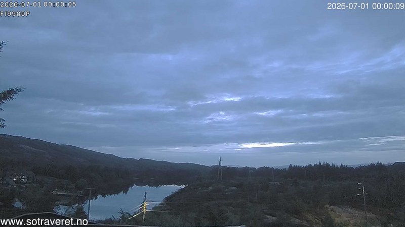 time-lapse frame, Sotra webcam