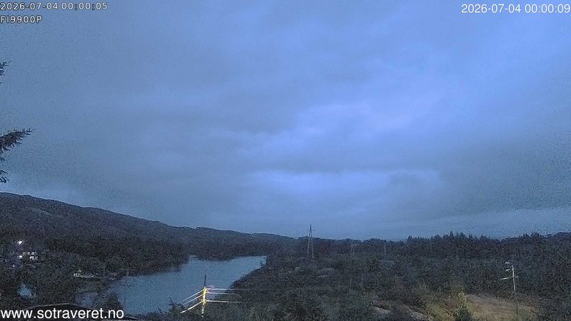 time-lapse frame, Sotra webcam