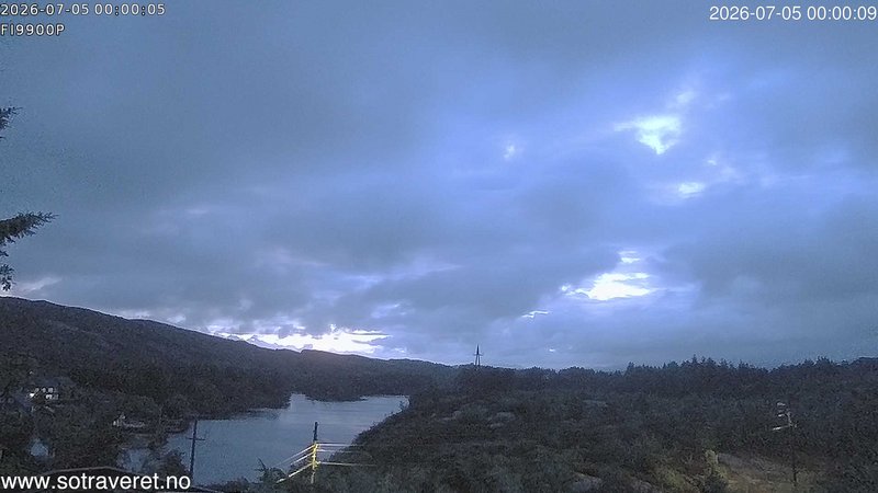 time-lapse frame, Sotra webcam