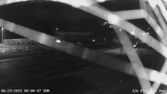 time-lapse frame, Electric Avenue - Lewistown webcam