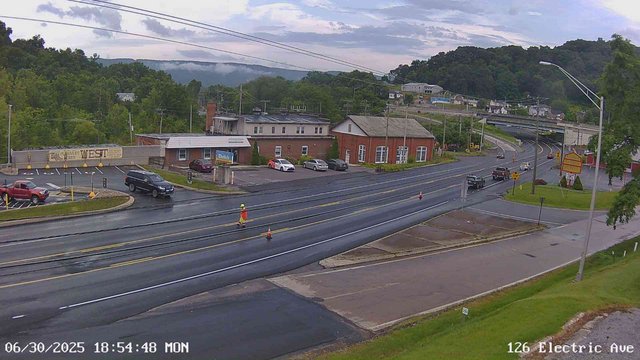 time-lapse frame, Electric Avenue - Lewistown webcam