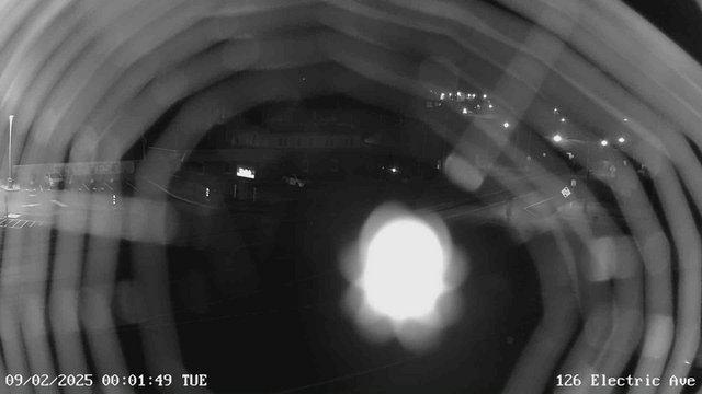 time-lapse frame, Electric Avenue - Lewistown webcam