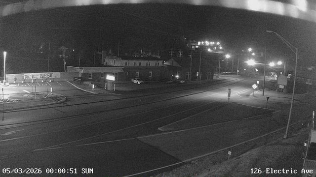 time-lapse frame, Electric Avenue - Lewistown webcam