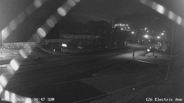 time-lapse frame, Electric Avenue - Lewistown webcam