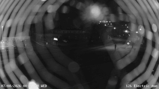 time-lapse frame, Electric Avenue - Lewistown webcam