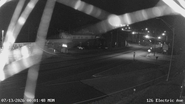time-lapse frame, Electric Avenue - Lewistown webcam