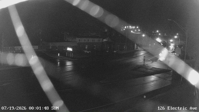 time-lapse frame, Electric Avenue - Lewistown webcam