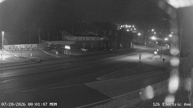time-lapse frame, Electric Avenue - Lewistown webcam
