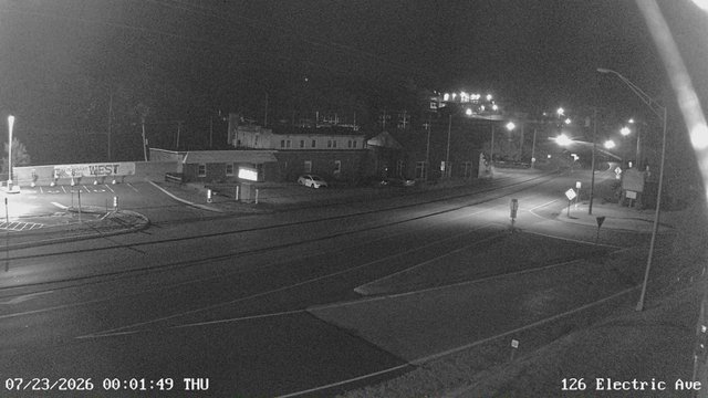 time-lapse frame, Electric Avenue - Lewistown webcam