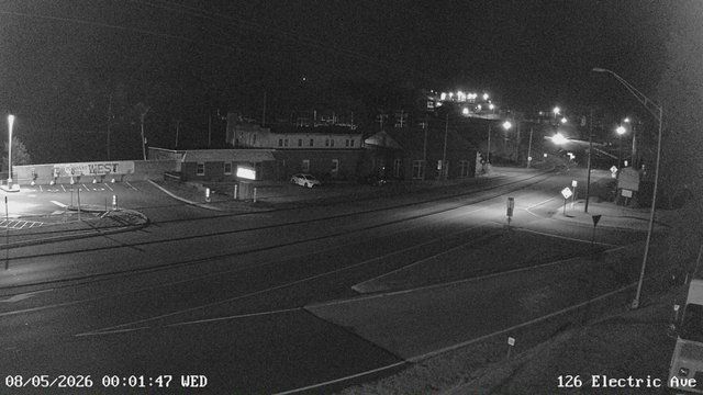 time-lapse frame, Electric Avenue - Lewistown webcam