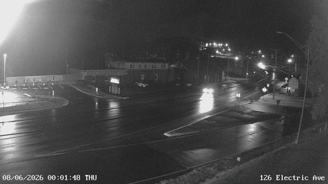 time-lapse frame, Electric Avenue - Lewistown webcam