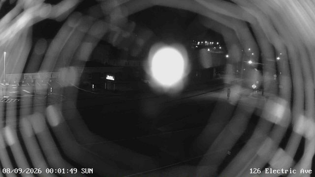 time-lapse frame, Electric Avenue - Lewistown webcam
