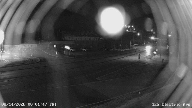 time-lapse frame, Electric Avenue - Lewistown webcam