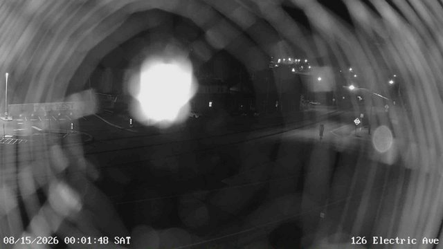 time-lapse frame, Electric Avenue - Lewistown webcam