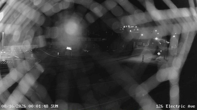 time-lapse frame, Electric Avenue - Lewistown webcam