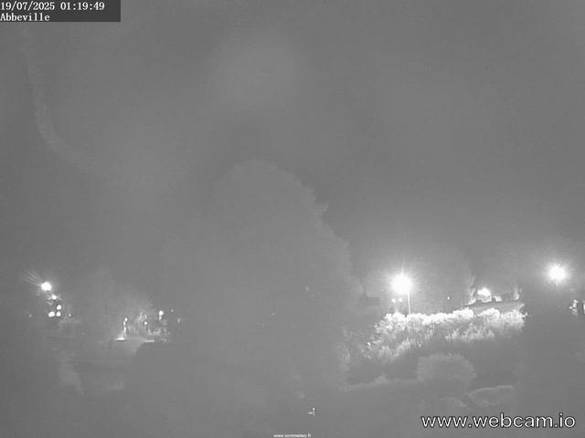 time-lapse frame, Abbeville, France webcam