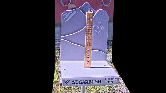 view from Sugarbush Summit Snow Stake on 2026-08-29