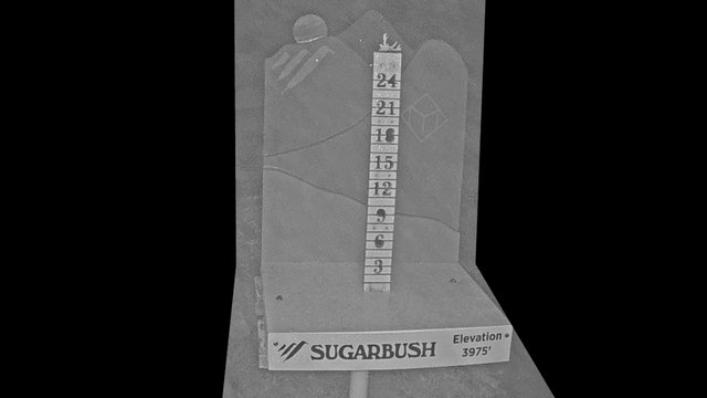 time-lapse frame, Sugarbush Summit Snow Stake webcam