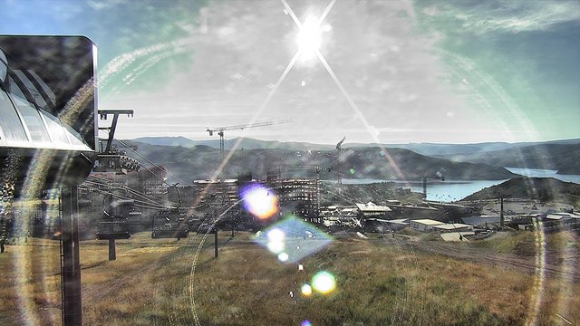 time-lapse frame, Hoodoo Express webcam