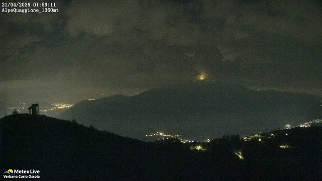 time-lapse frame, Germagno Alpe Quaggione Monte Zucaro webcam